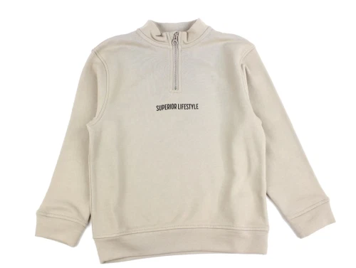 Name It pure cashmere half zip sweatshirt